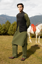 Boys Khaddar Waist Coat